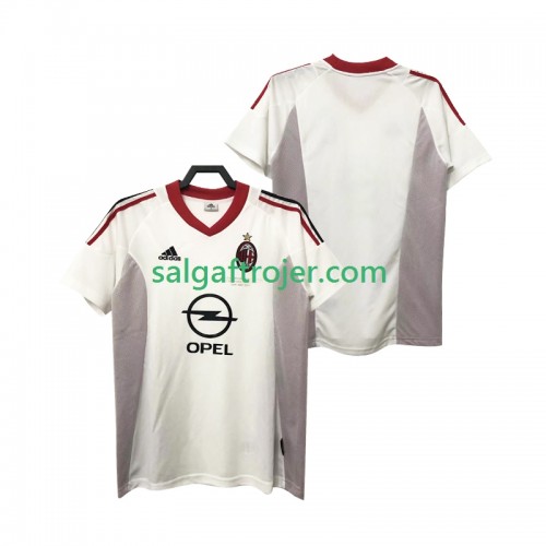 AC Milan 2004 Fodboldtrøjer Retro Udebanesæt 2005 Kort ærmer AC Milan 2004 Fodboldtrøjer Retro Udebanesæt 2005 Kort ærmer